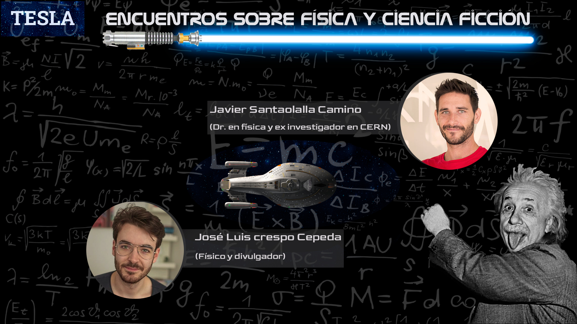 banner evento 'ciencia ficcion y física'